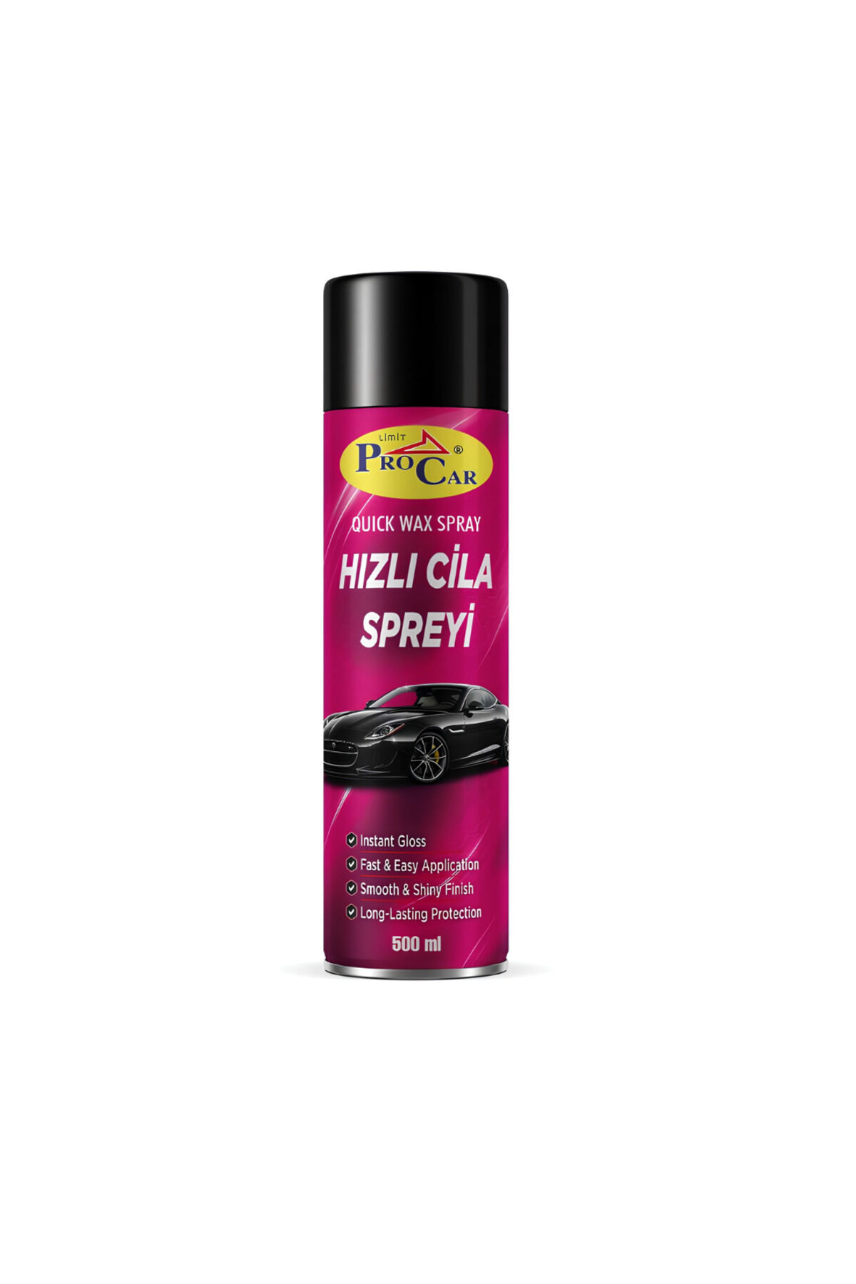 Hızlı Cila Spreyi 500 ML - Su İtici, Boya Koruyucu Oto Hızlı Cila