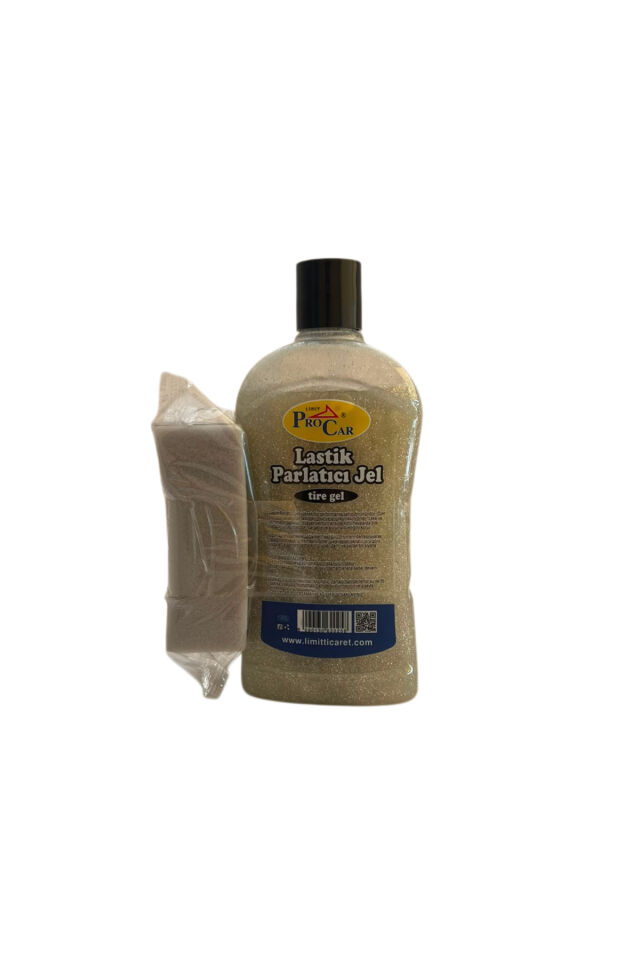 Simli Lastik Parlatıcı Jel Seti 500 ml - Ekstra Parlak, Su İtici ve Uzun Ömürlü Siyahlatıcı