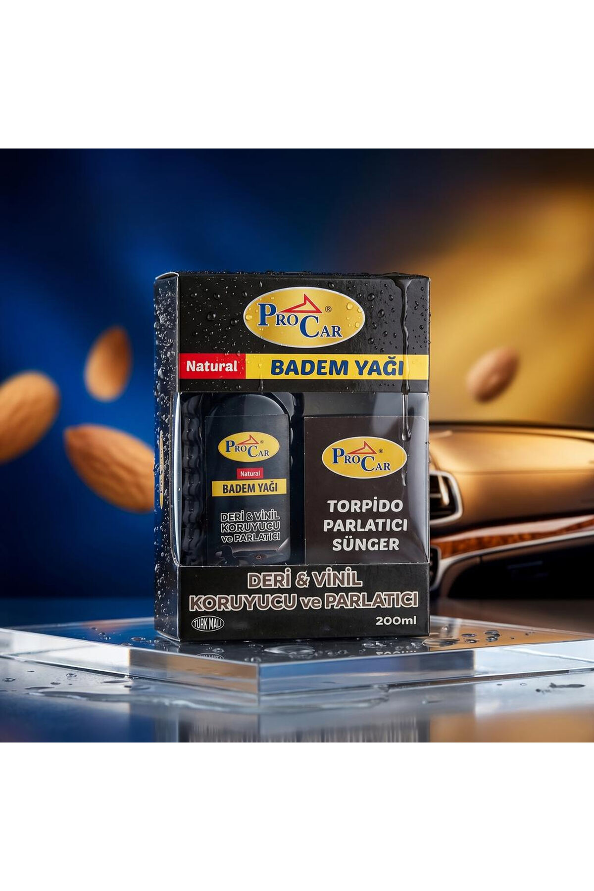Trim Yenileyici 230 ml Ve Badem Yağı Deri Vinil Parlatıcı