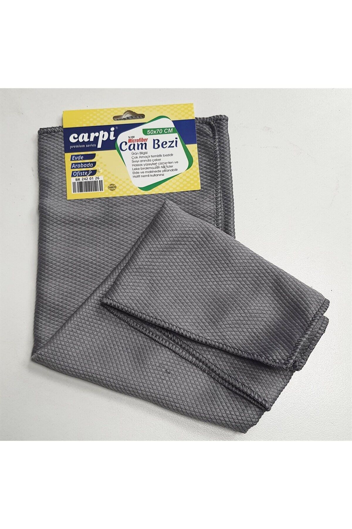 Microfiber Cam Bezi 50x70 Cm.